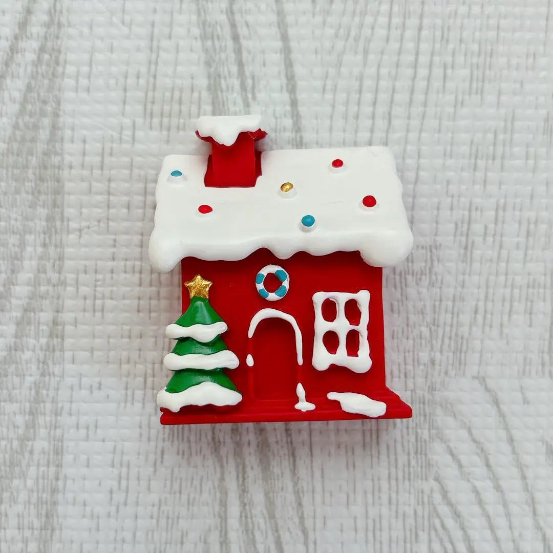 Christmas ornament refrigerator magnet house house decoration goods christmas tree