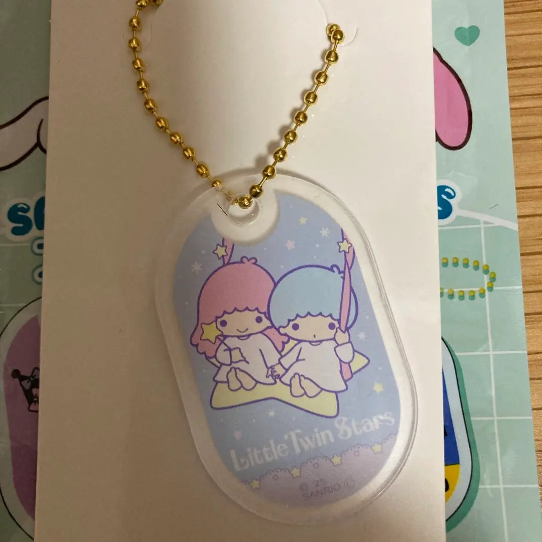 Sanrio Little Twin Stars Acrylic Keychain