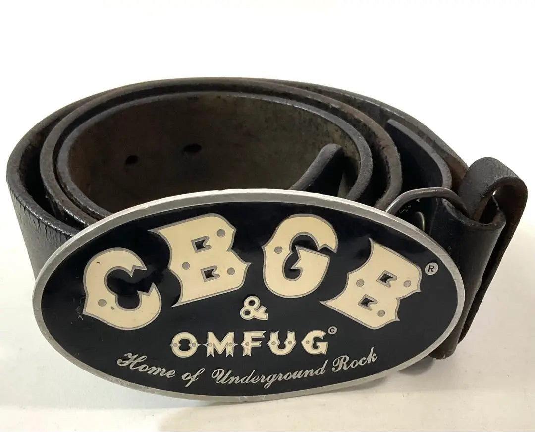 New York CBGB & OMFUG ORIGINAL Belt Buckle