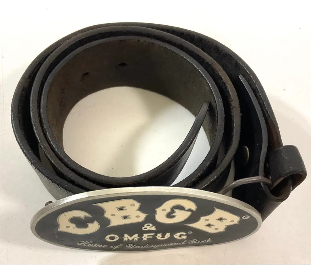 New York CBGB & OMFUG ORIGINAL Belt Buckle