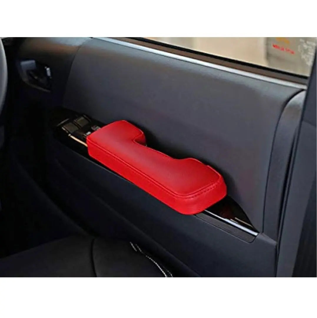 Hiace 200 series side armrest door armrest armrest (red leather)