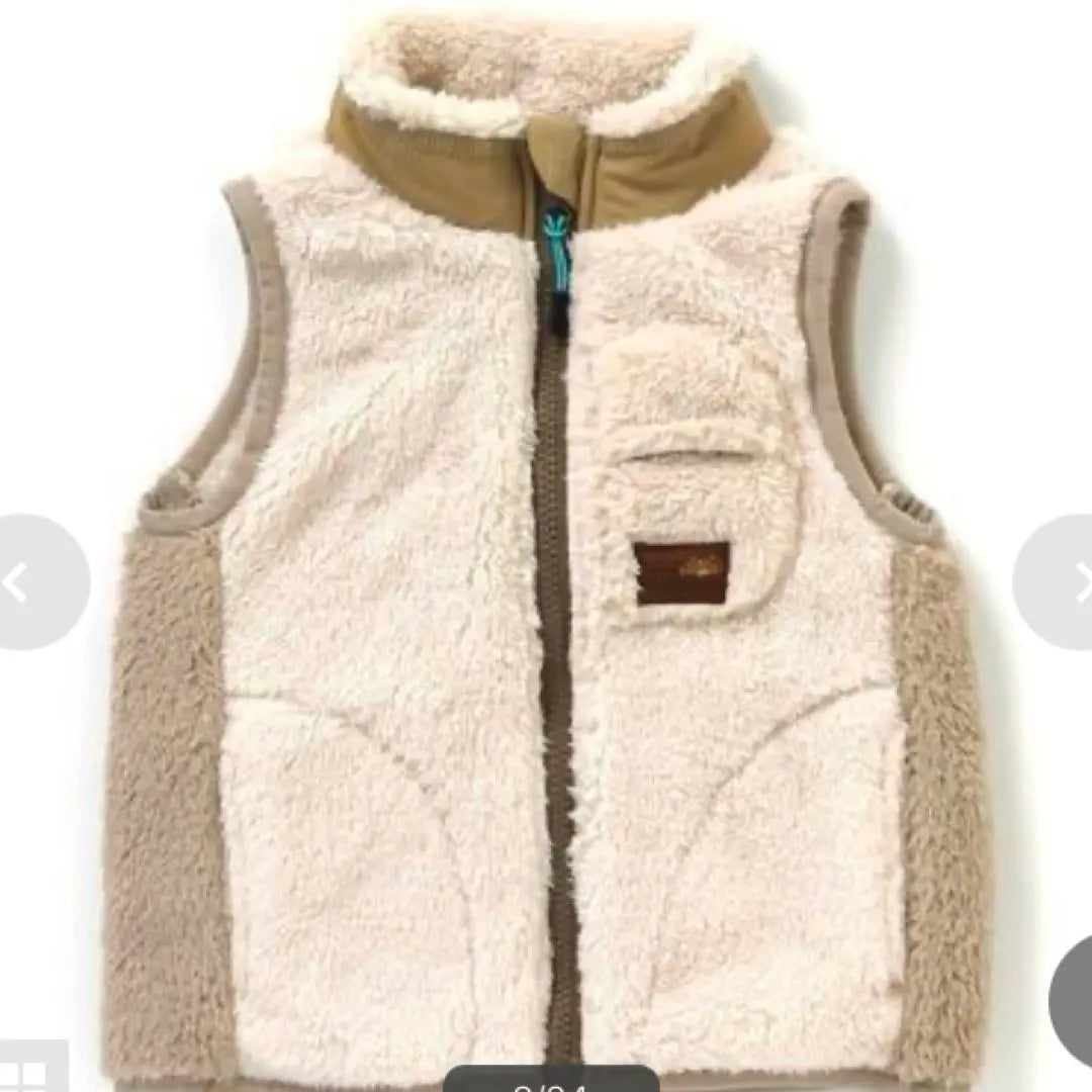 BREEZE Fur Fleece Vest