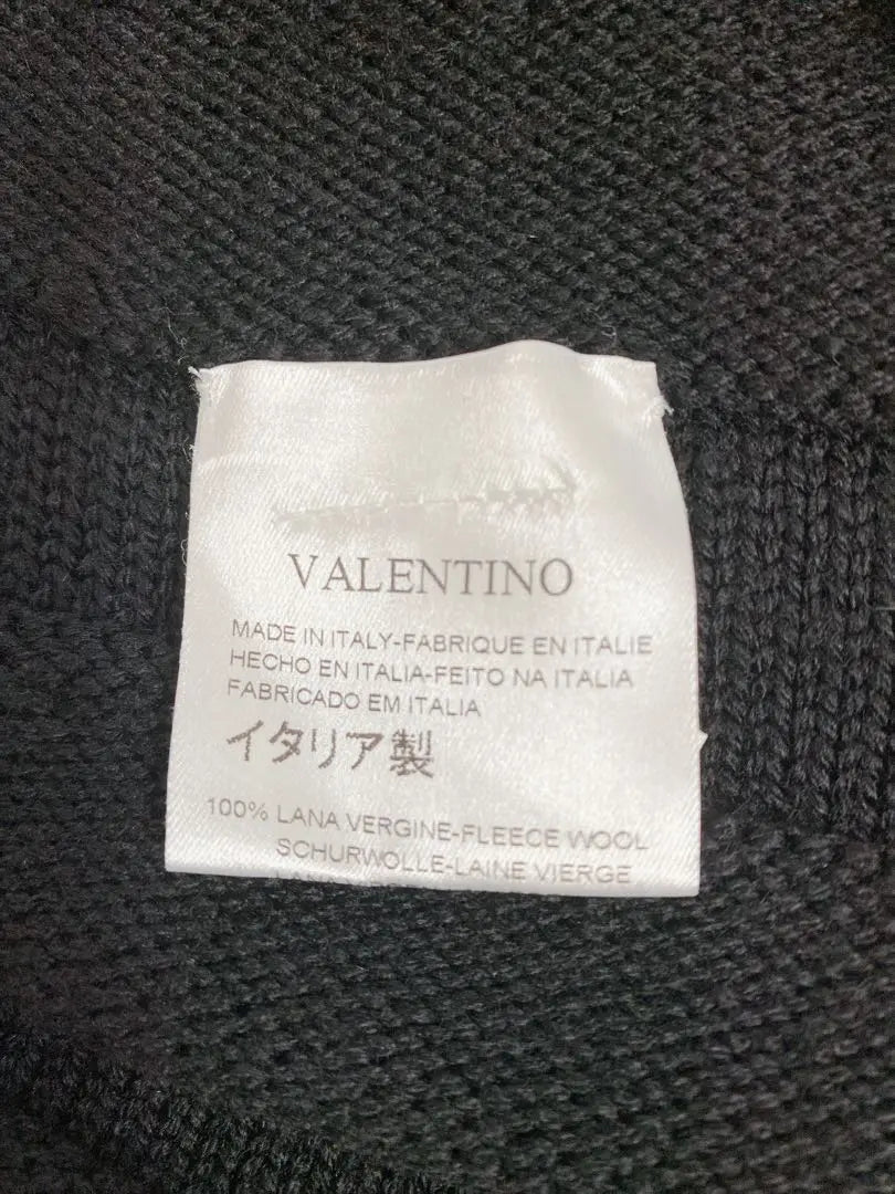 VALENTINO Roman Knit Long Cardigan Outerwear