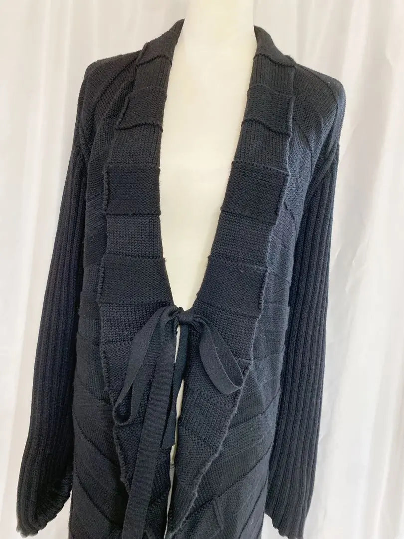 VALENTINO Roman Knit Long Cardigan Outerwear