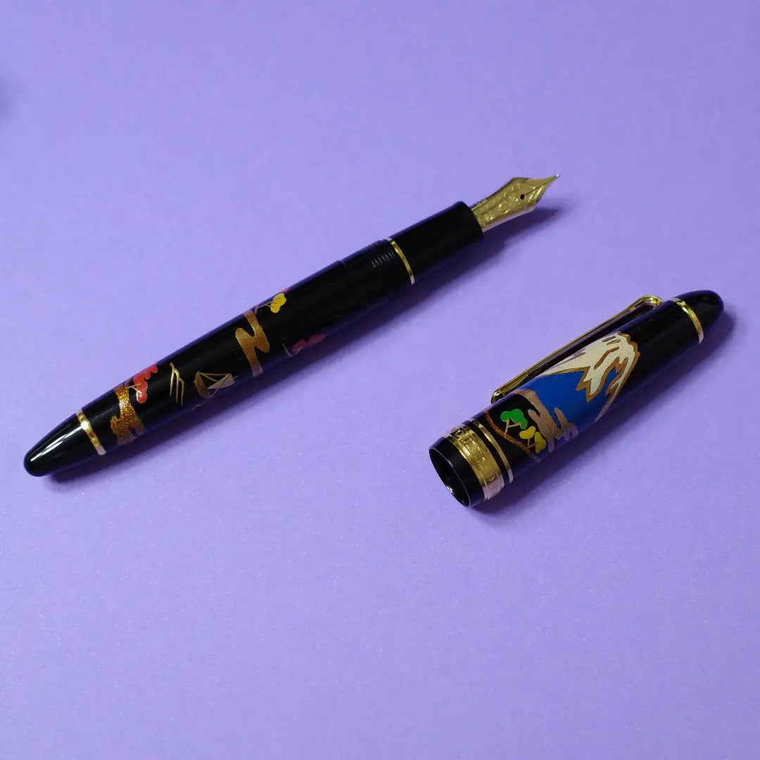 ♡ Discontinued product ♡ Rare ♡ Brand new and unused ♡ Sailor Makie Fountain Pen Fuji | ♡廃盤品♡レア♡新品未使用♡セーラー　蒔絵　万年筆　富士