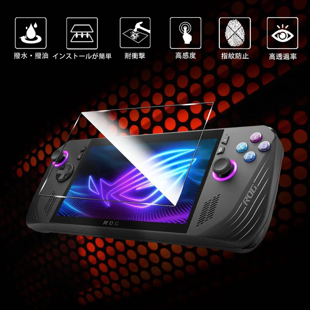 ⭐️Primero en llegar, primero en ser atendido⭐️ Película protectora de pantalla para consola de juegos portátil ASUS ROG Ally