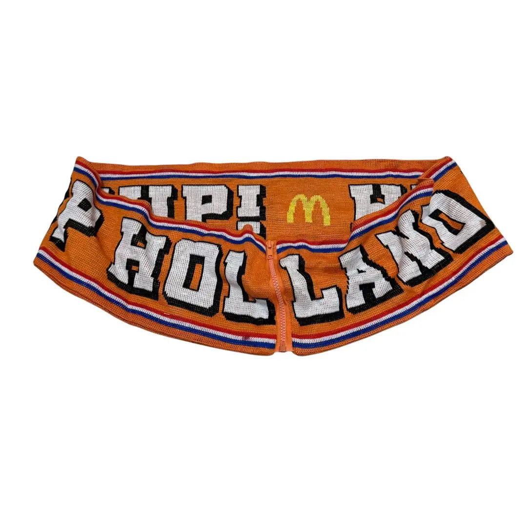 [McDonald's Zip-equipped Dutch national team soccer muffler]