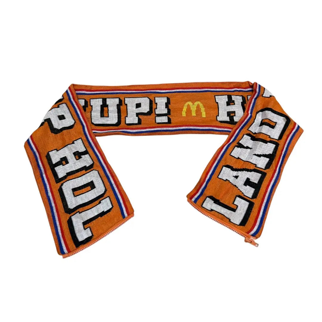 [McDonald's Zip-equipped Dutch national team soccer muffler]