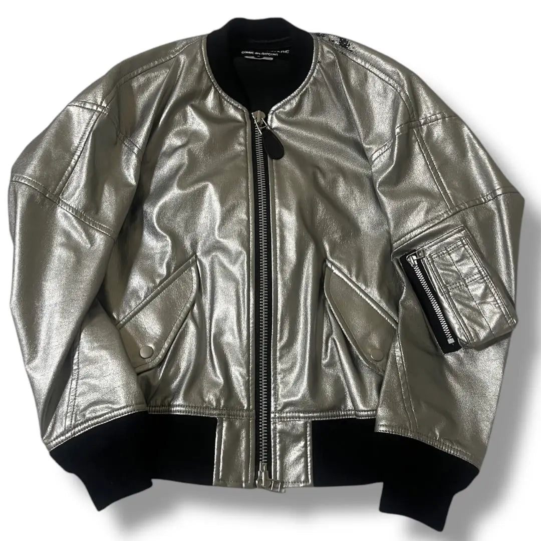 Super rare 2016 JUNYA WATANABE Bomber Jacket Silver