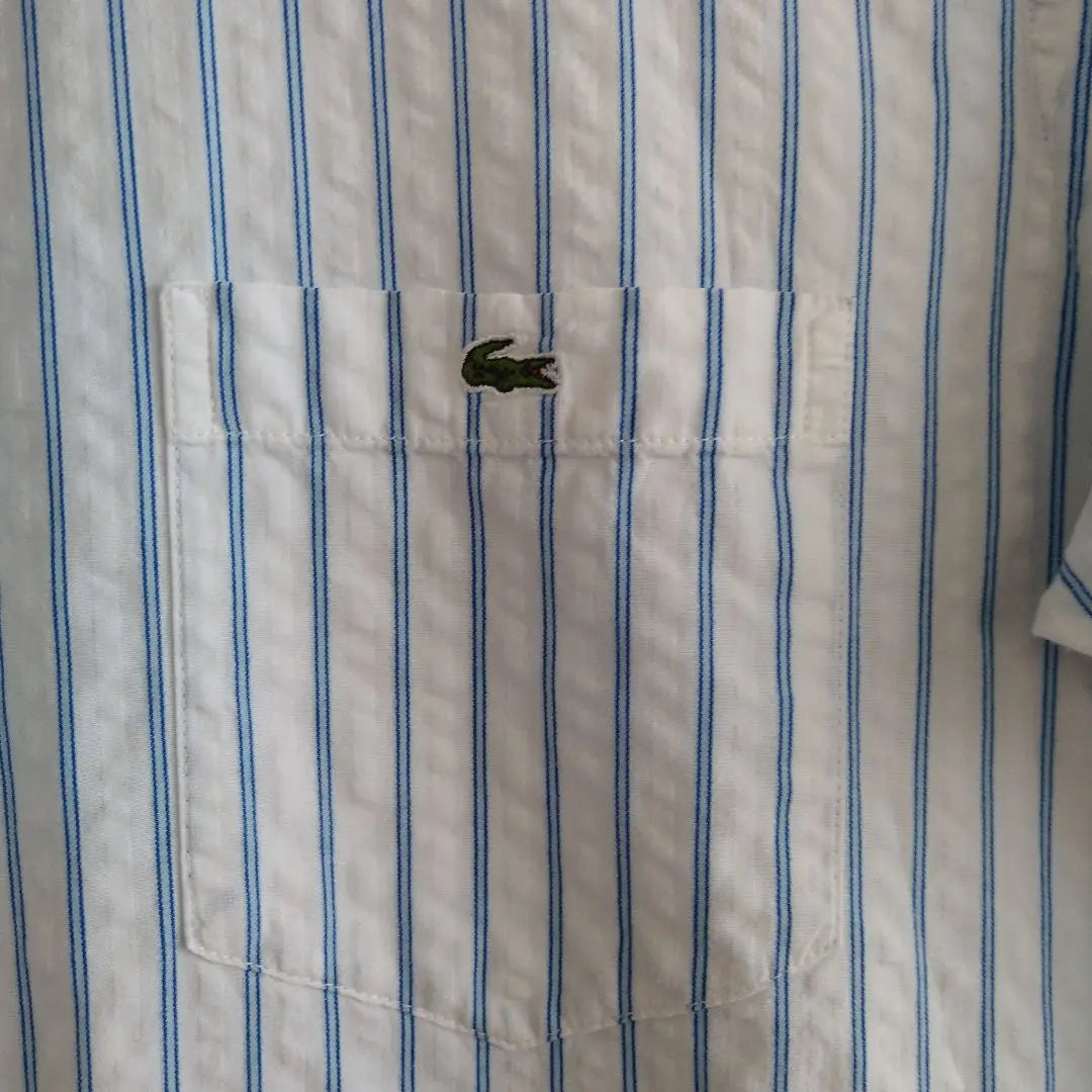 [Lacoste] Camisa de rayas para hombre