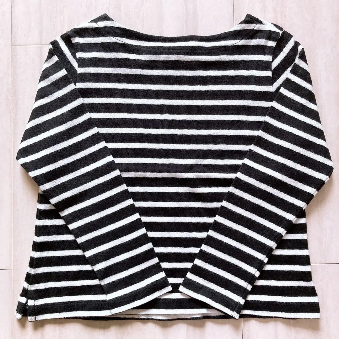 Uniqlo Tops Border Black 120