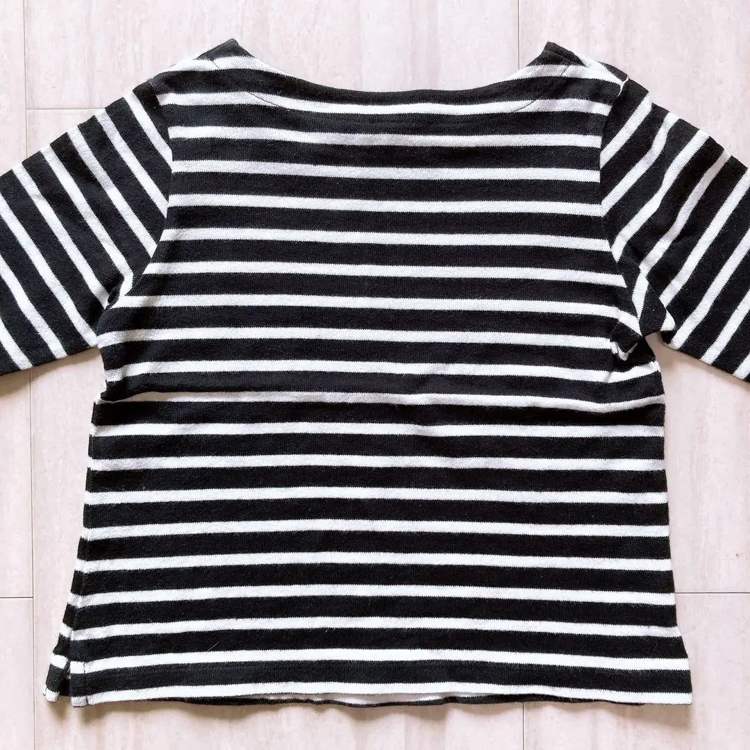 Uniqlo Tops Border Black 120