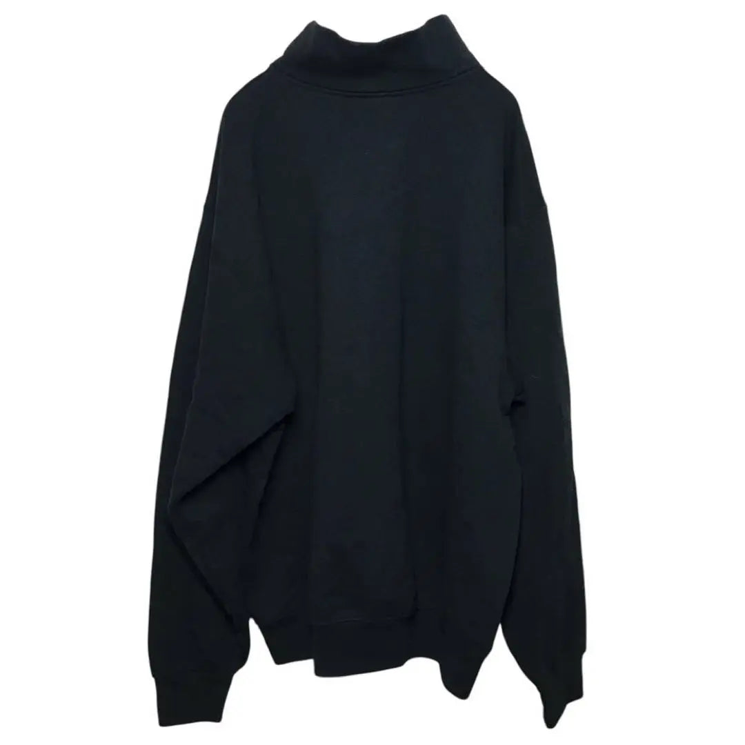 ✨Rare✨ Jerseys [M] Half zip sweatshirt casual cotton black overseas