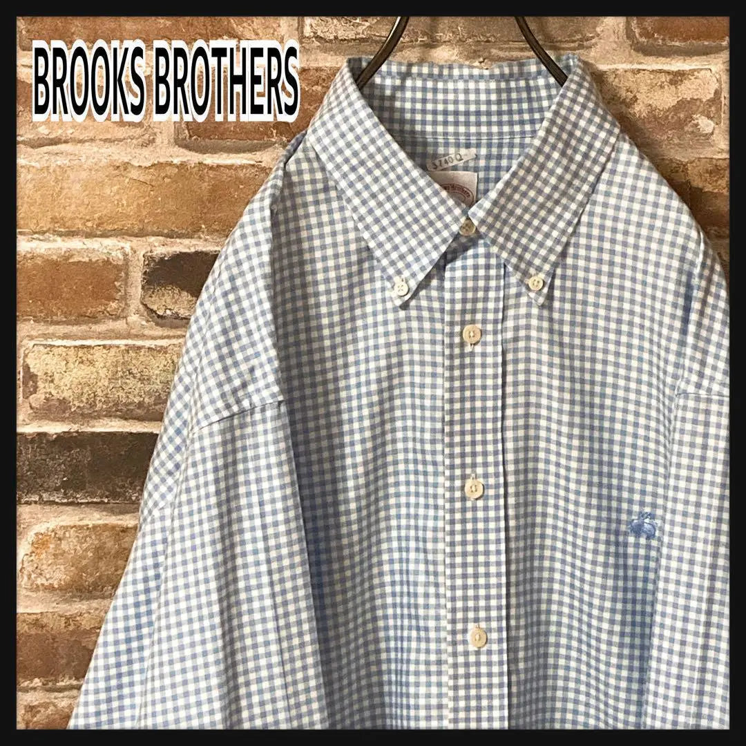 [Popular] Camisa a cuadros Brooks Brothers BD ☆XL