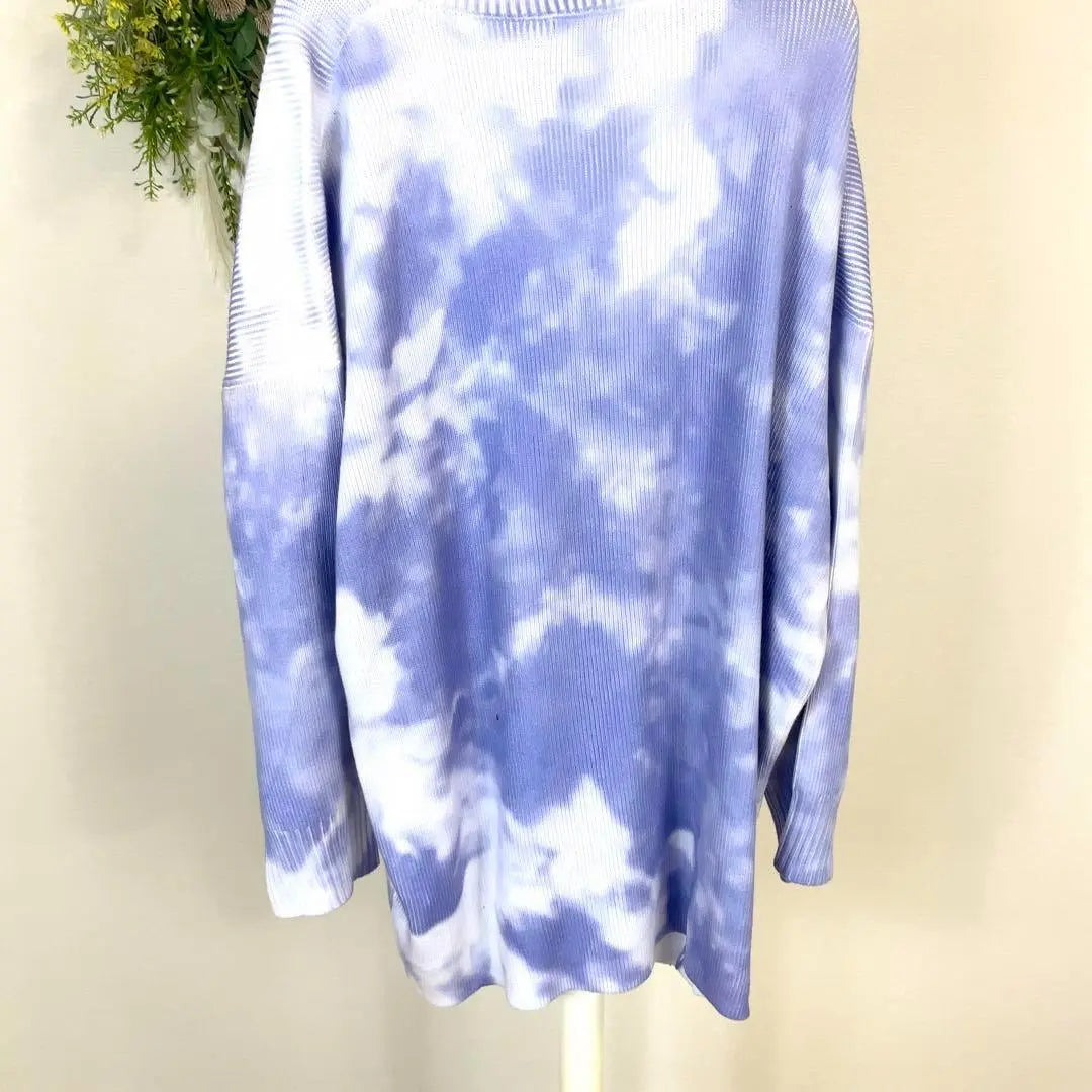 T0652 Ginasis Beautiful condition Knit Oversized Tie-dye pattern Street