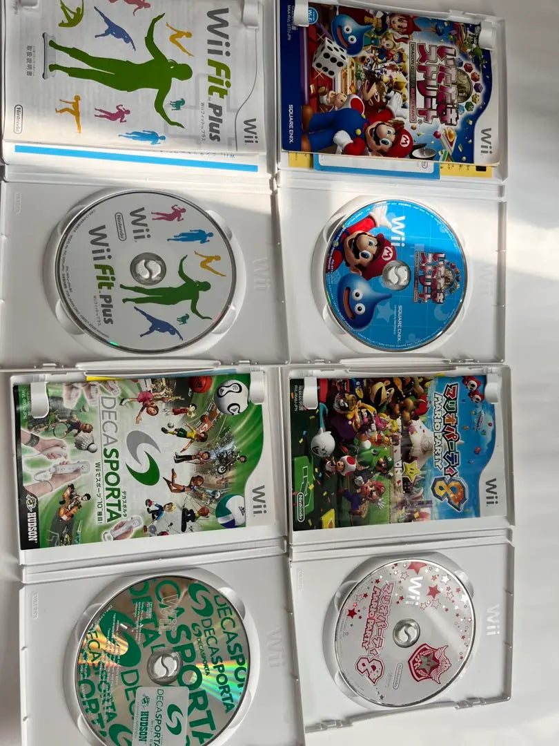 Cuerpo Wii, software 14, tablero Wii de equilibrio, controlador clásico, etc. | wii本体、ソフト14本、バランスWiiボード、クラッシックコントローラー等