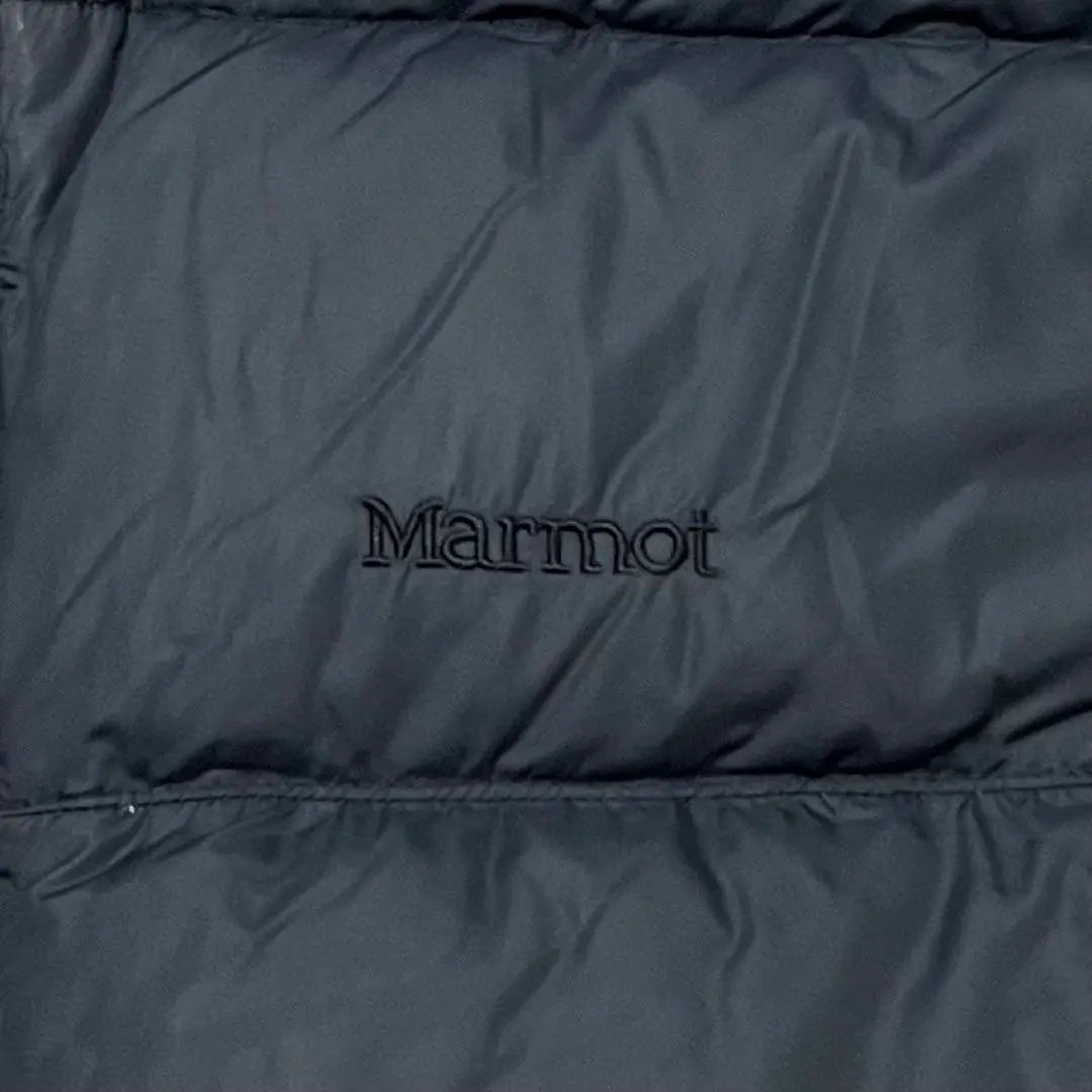 Good condition✨90s Marmot down jacket black drawcord Nuptse L