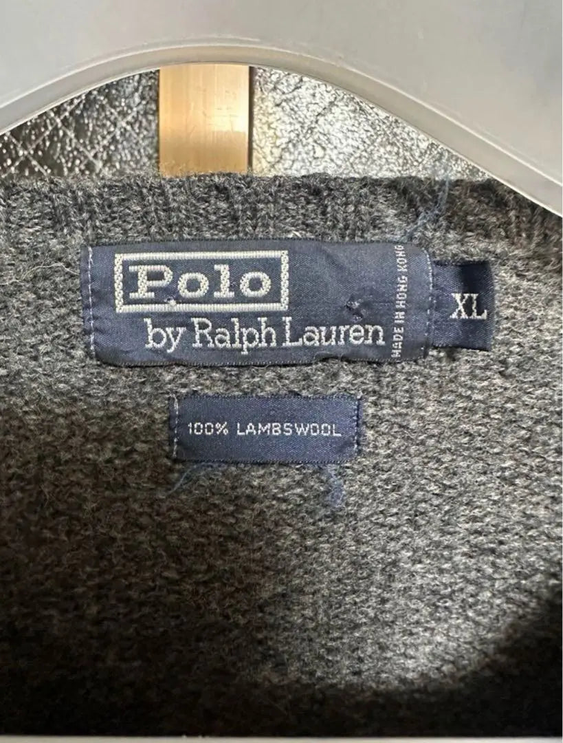 Suéter de punto PoLo RalphLauren para hombre, talla XL, raro