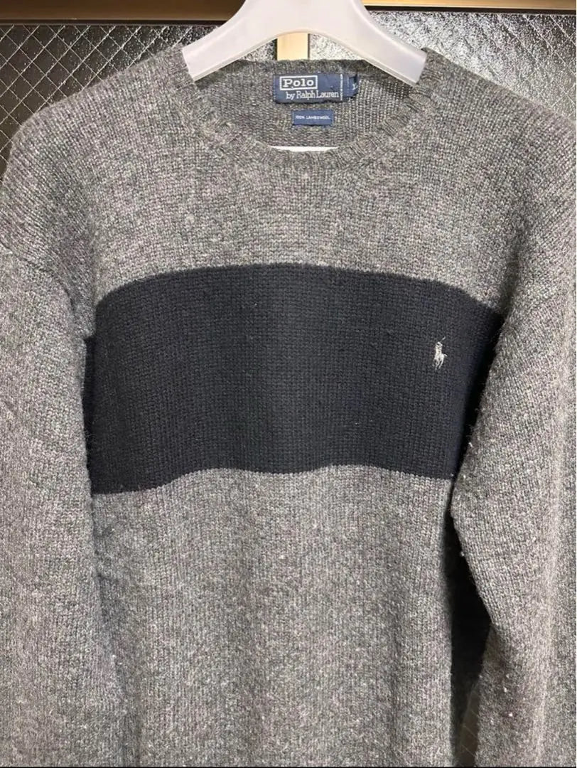 Suéter de punto PoLo RalphLauren para hombre, talla XL, raro