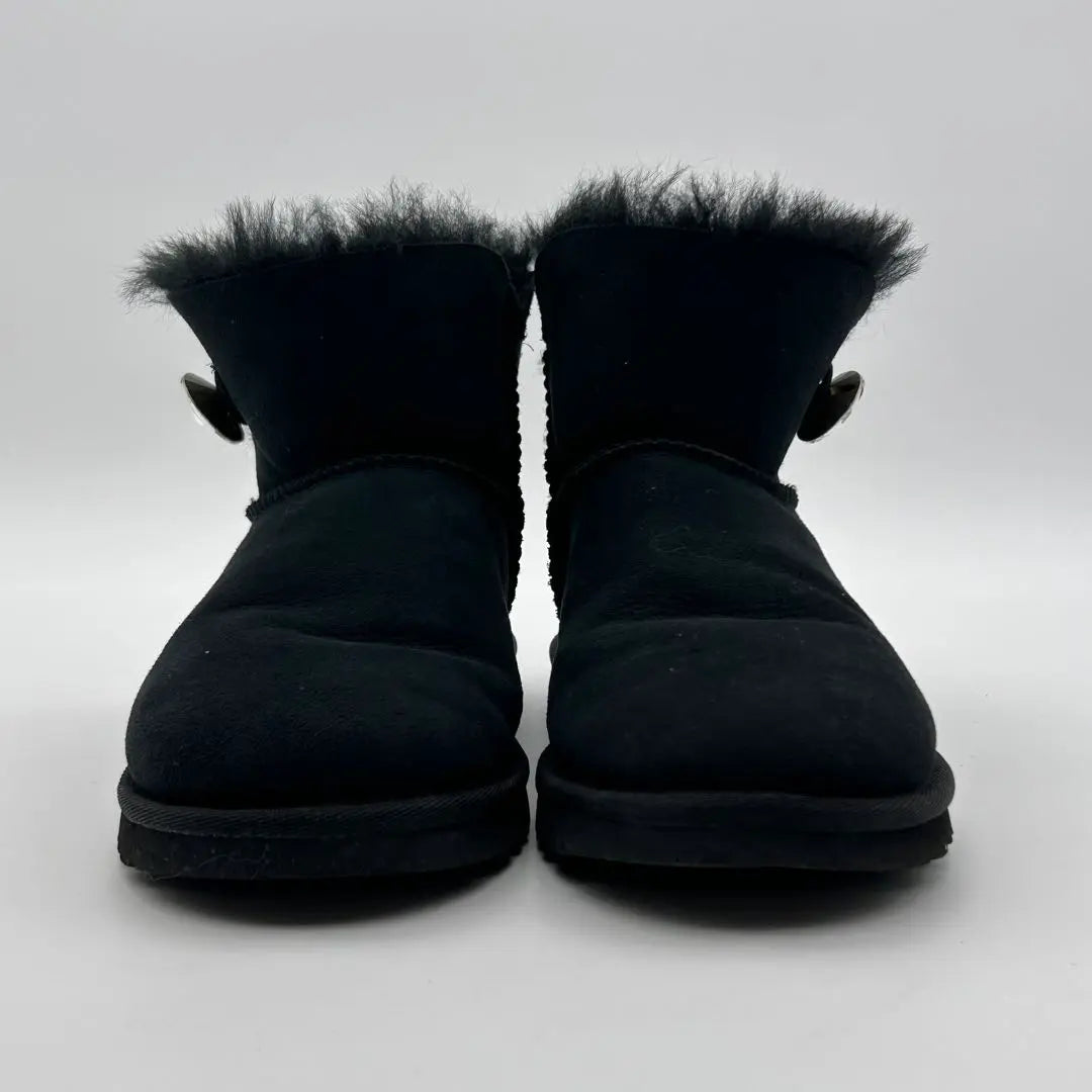 Botas UGG Agg Mouton 23 cm Bailey Button Swallow negras