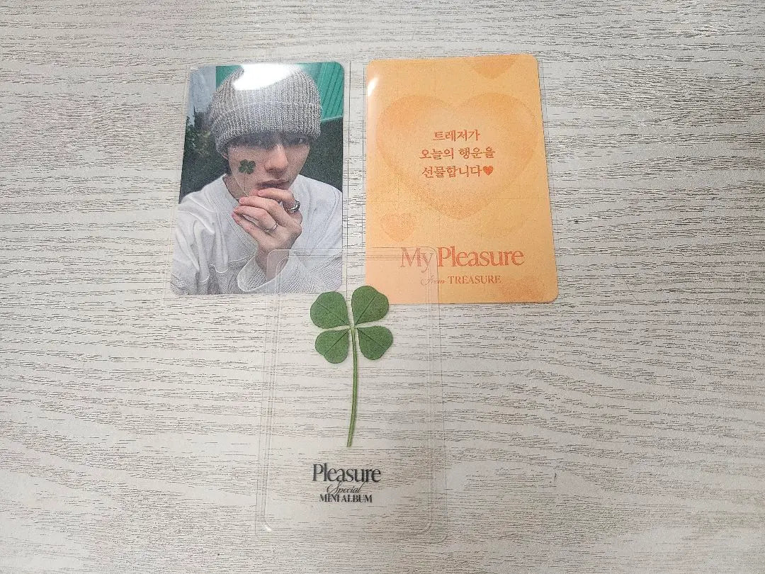 TREASURE Jaehyuk PLEASURE Korea popup admission bonus trading card