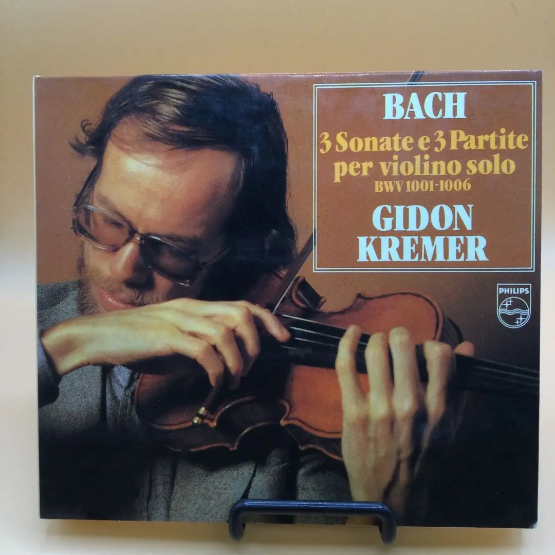 ☆ Gidon Kremer / Bach Unaccompanied Violin 2-disc set of digital pack