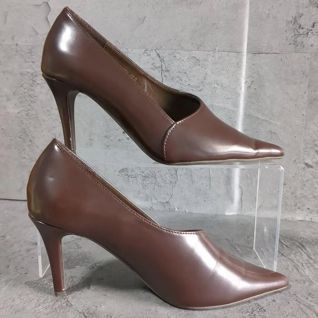 [RANDA] Randa (22.0) Pointed toe Brown Pumps