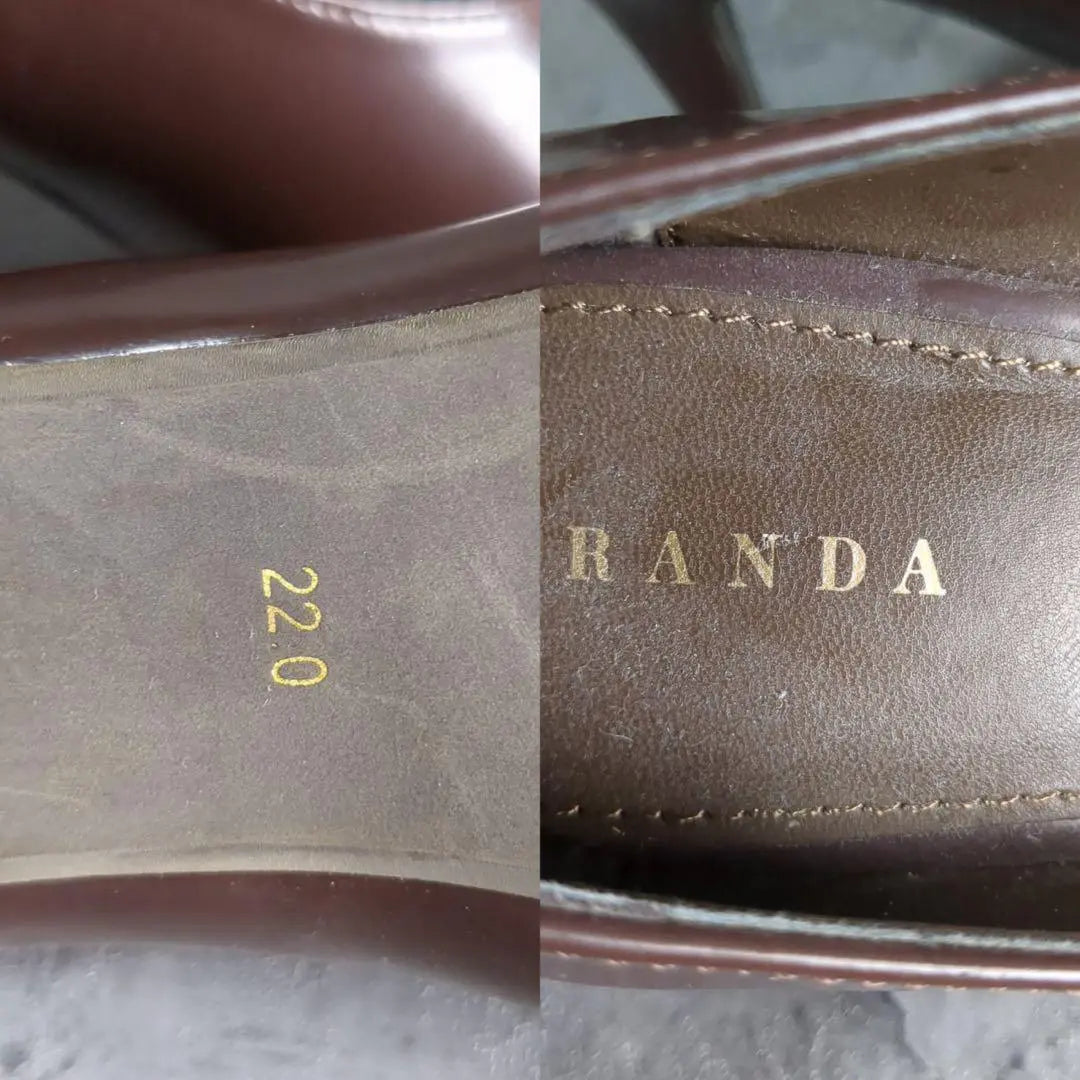 [RANDA] Randa (22.0) Zapatos de salón marrones con punta puntiaguda