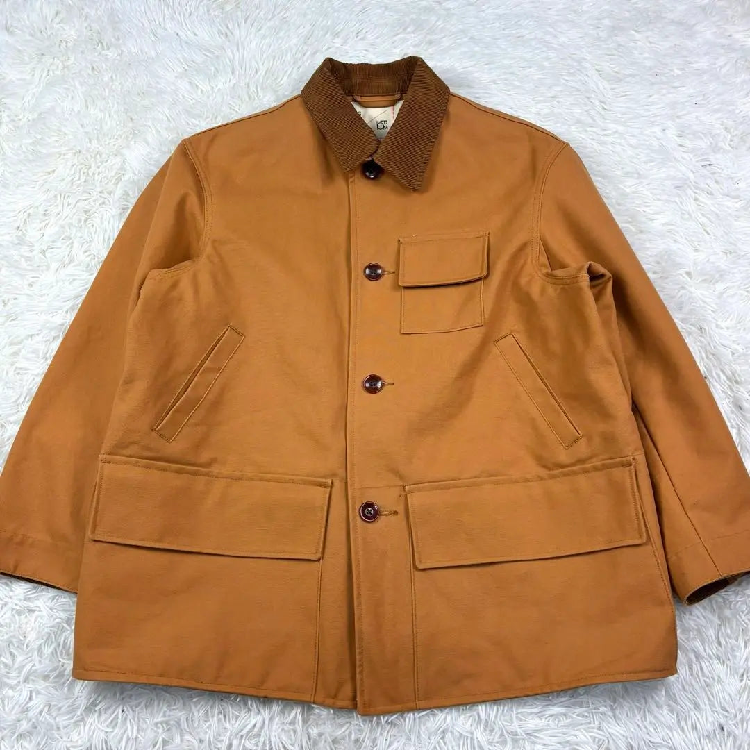 Nano Universe LB.02 Canvas 2WAY Field Coat Camel S