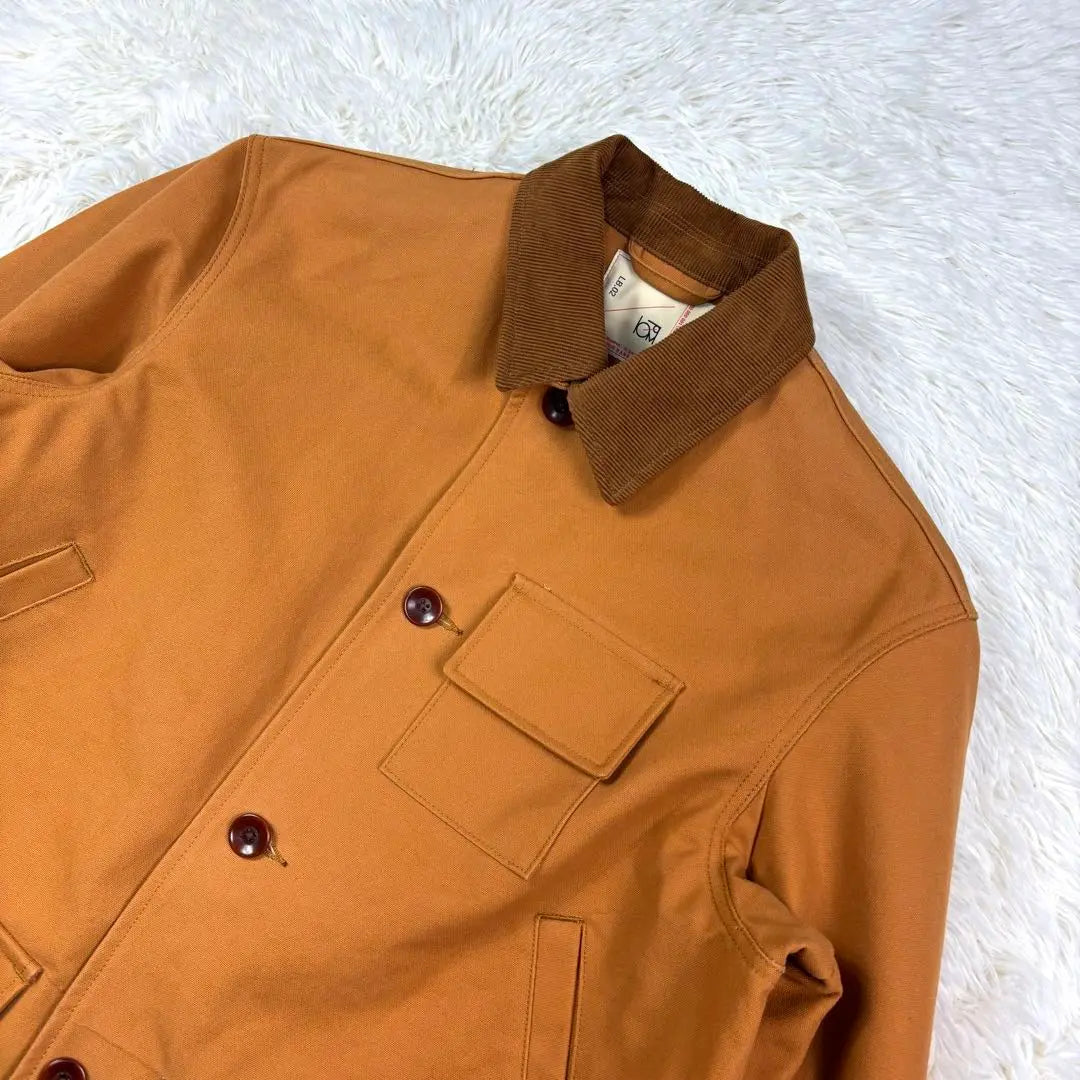 Nano Universe LB.02 Canvas 2WAY Field Coat Camel S