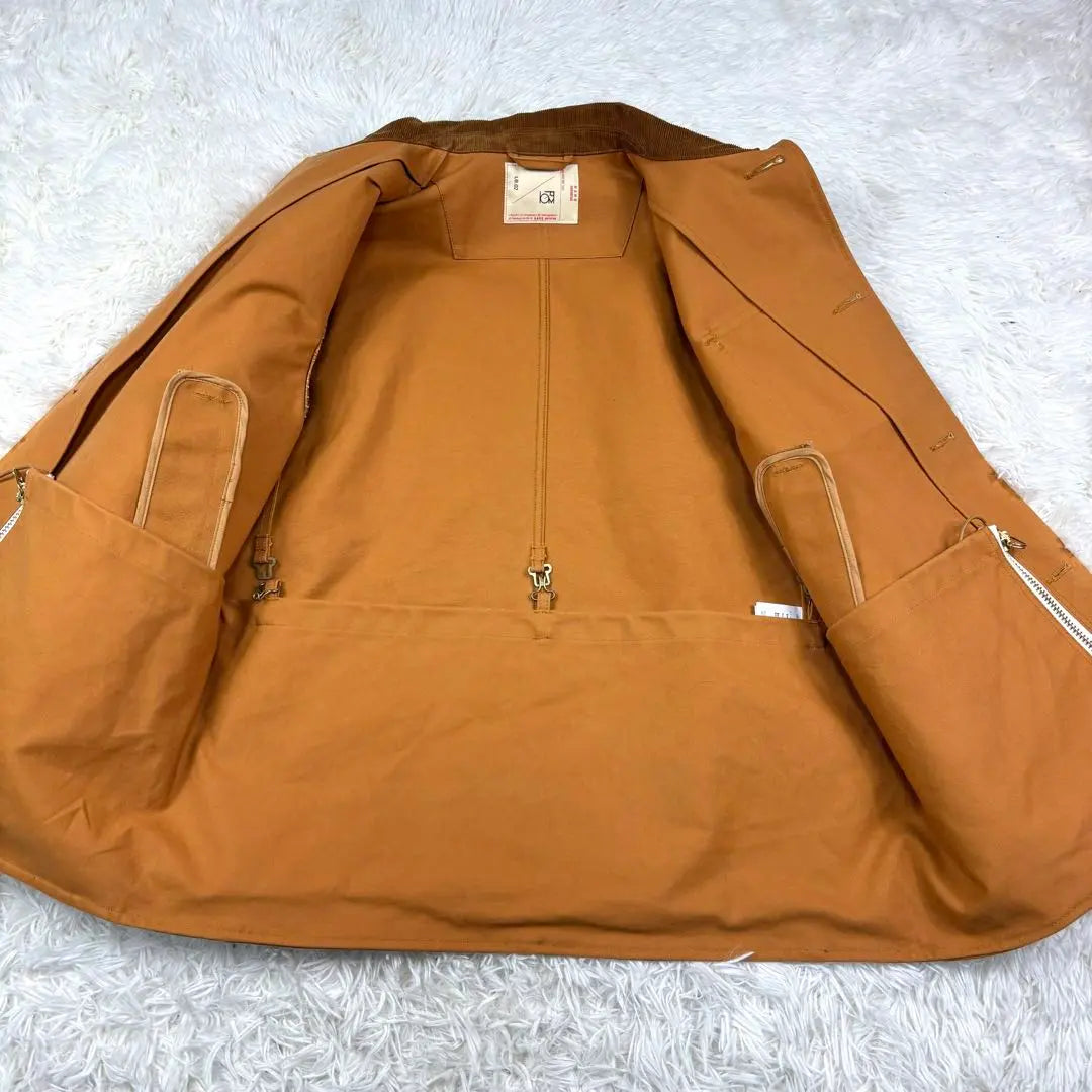 Nano Universe LB.02 Canvas 2WAY Field Coat Camel S