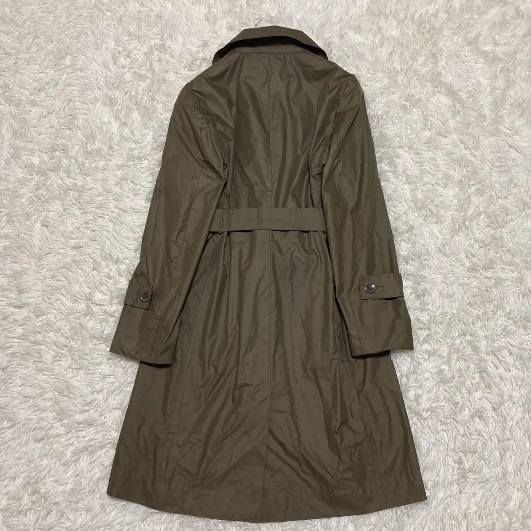 Beautiful item✨ Max Mara long trench coat with belt water repellent khaki large 40