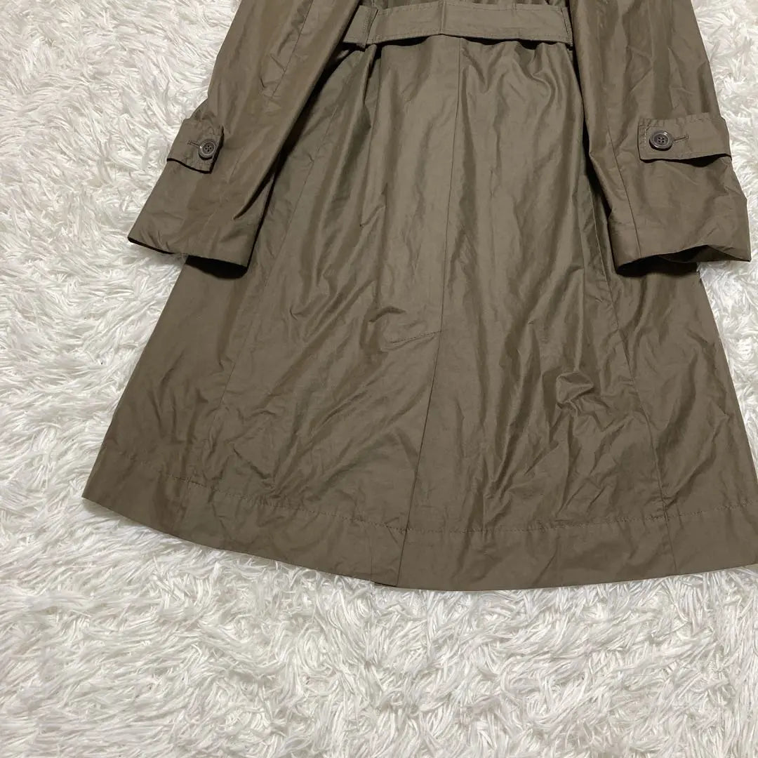 Precioso artículo✨ Gabardina larga Max Mara con cinturón repelente al agua color caqui talla grande 40