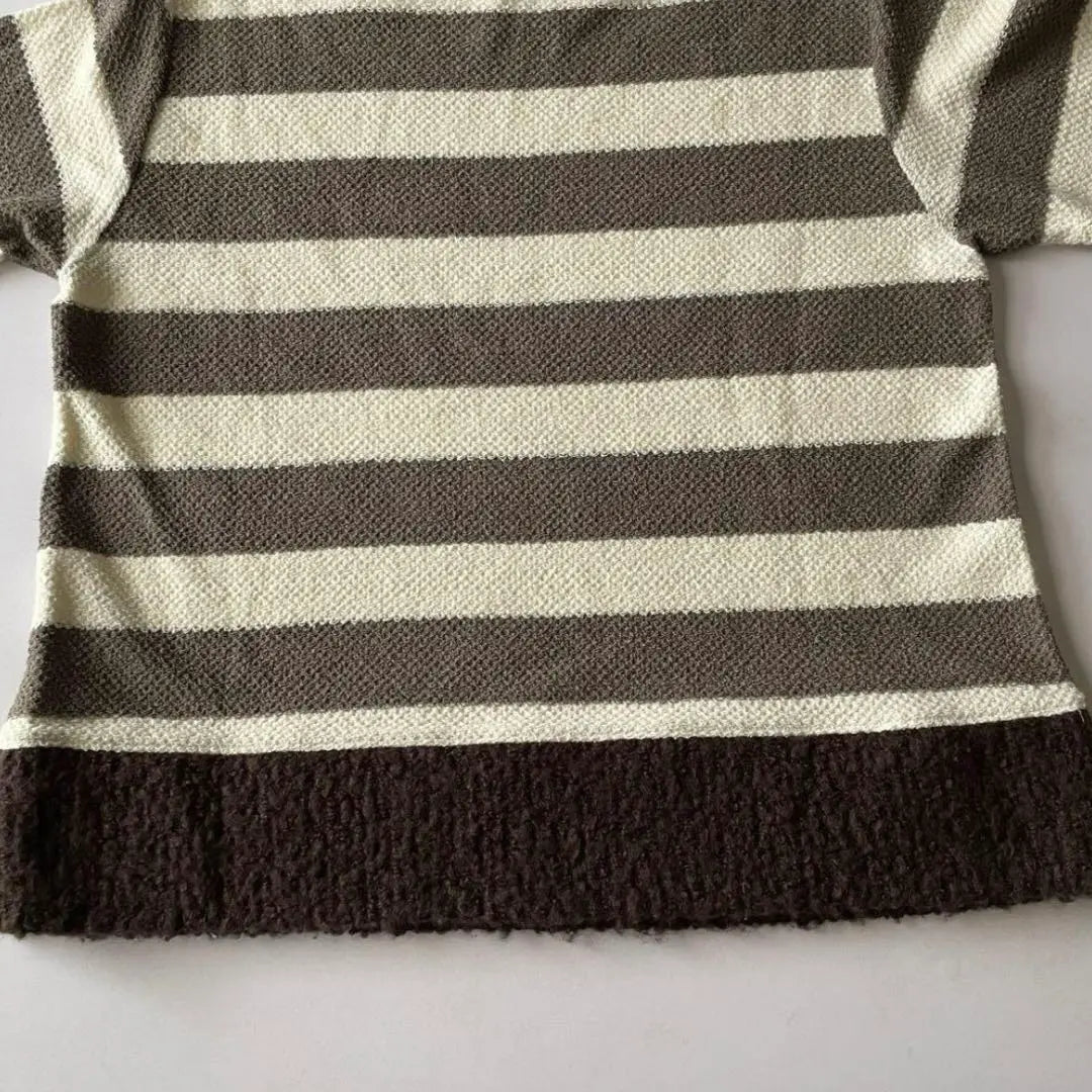 Simple Life SIMPLE LIFE Striped Knit Sweater Long Sleeve