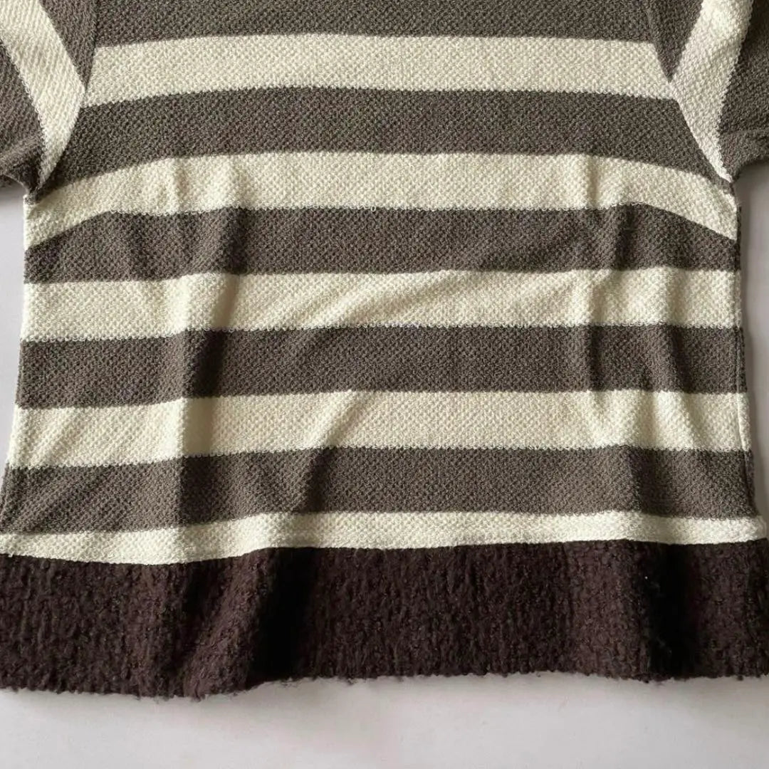 Simple Life SIMPLE LIFE Striped Knit Sweater Long Sleeve