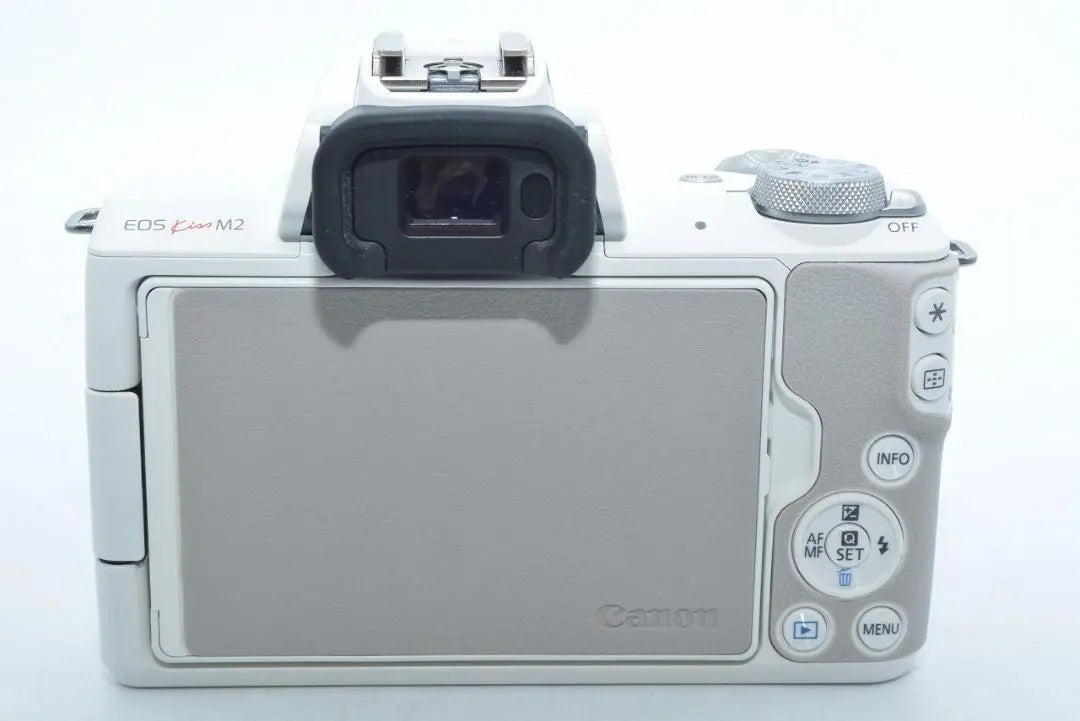 Canon EOS Kiss M2 Double Lens Kit White