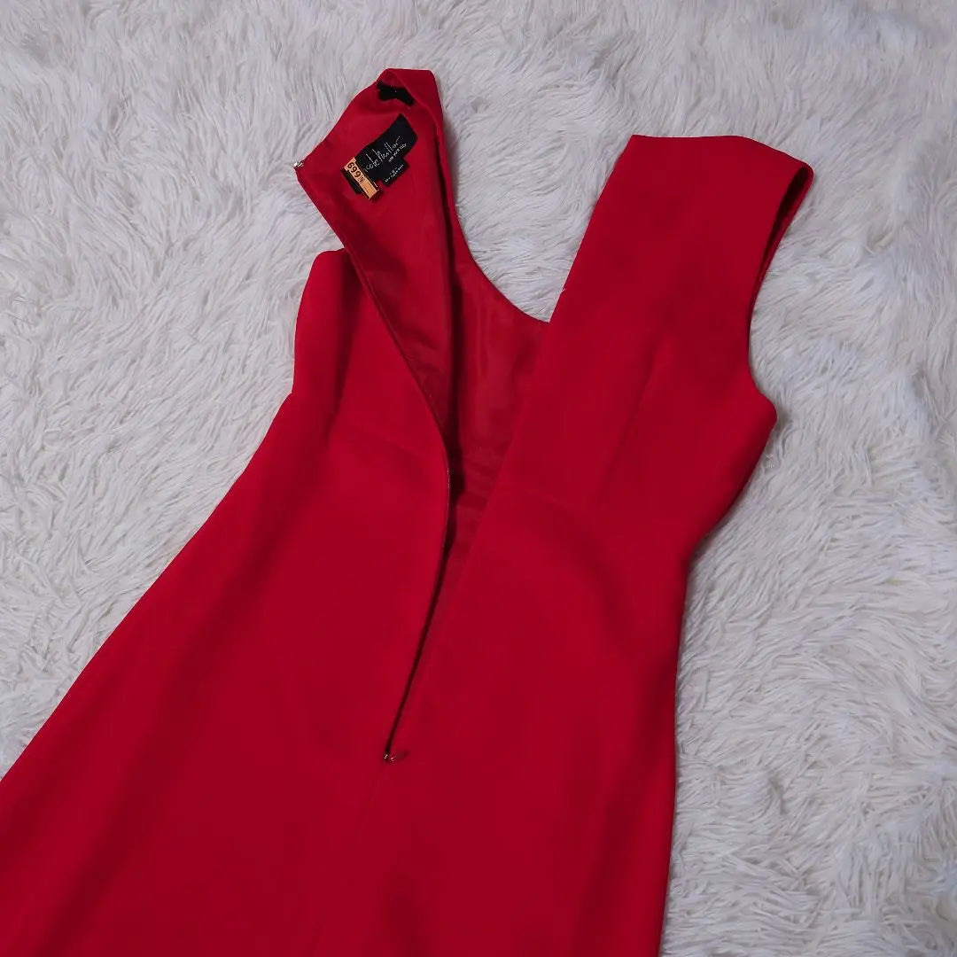 Nicole Miller Red Long Dress Size 2