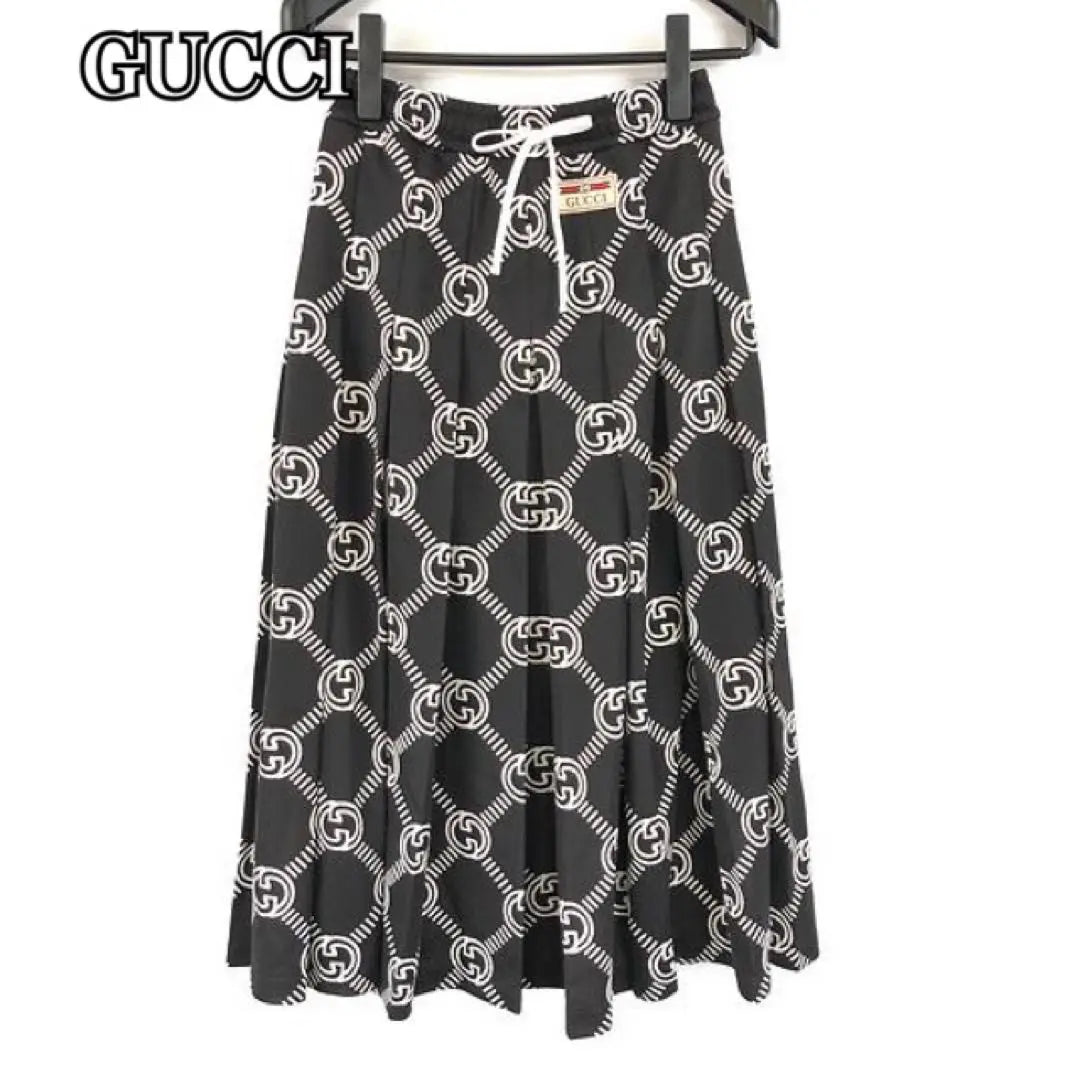 Gucci Interlocking G Technical Jersey Skirt