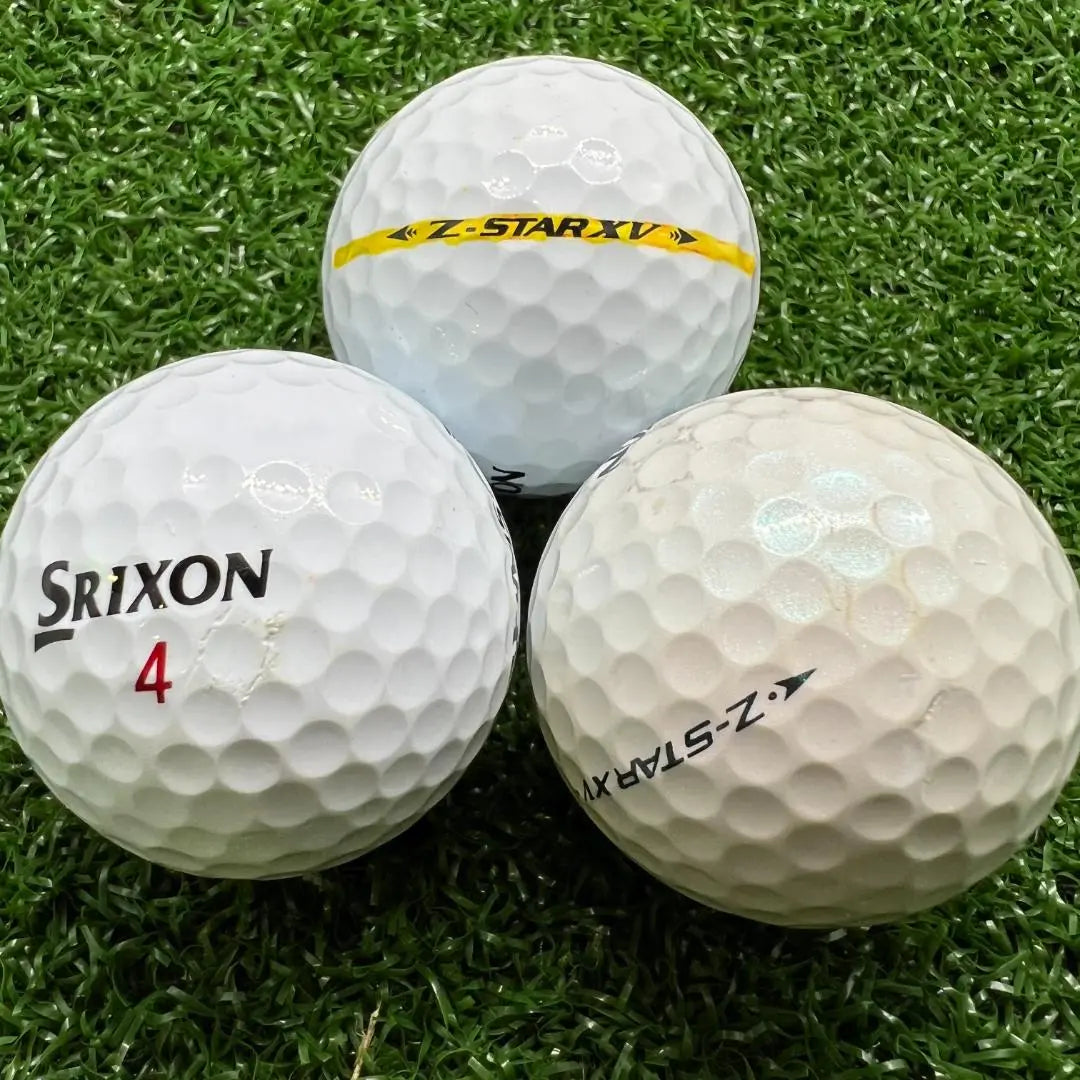 [A19] SRIXON Z-STARXV Mixed Year White Lost Ball 24 Balls