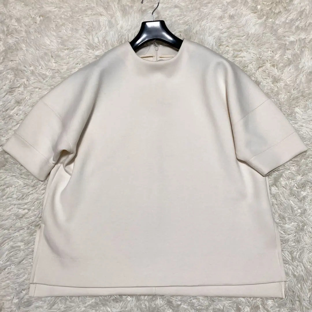 Buen estado ✨24ss Wim Gazette Jersey de manga corta de cartón blanco Gratis