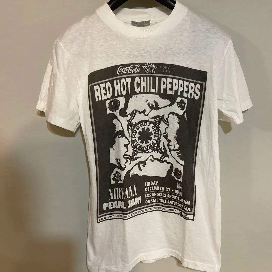 Camiseta Let Hot Chiri Pepper NIRVANA Pearl Jam (ropa vieja) | レットホットチリペッパー Nirvana パールジャム Tシャツ (古着)