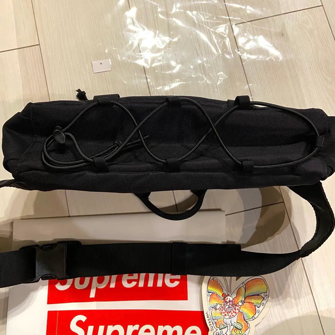 [Extremely beautiful] Supreme 19FW Waist Bag Black