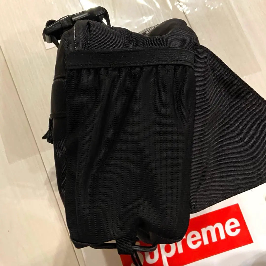 [Extremely beautiful] Supreme 19FW Waist Bag Black