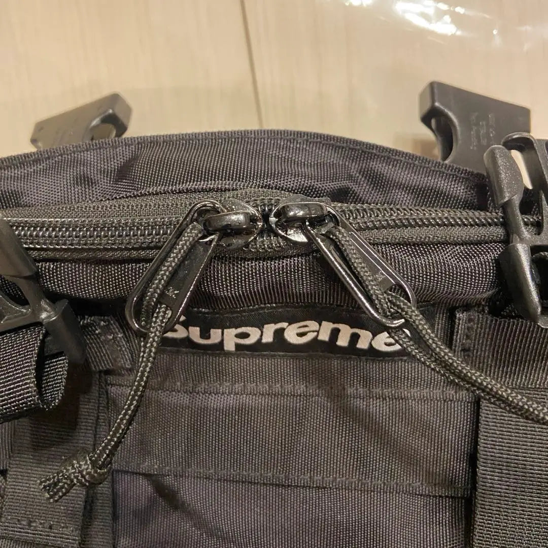 [Extremely beautiful] Supreme 19FW Waist Bag Black