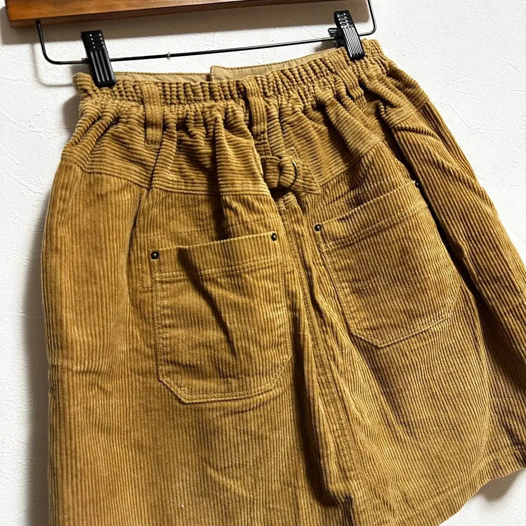 [East Boy] Skappan Corduroy West Rug Knee Length