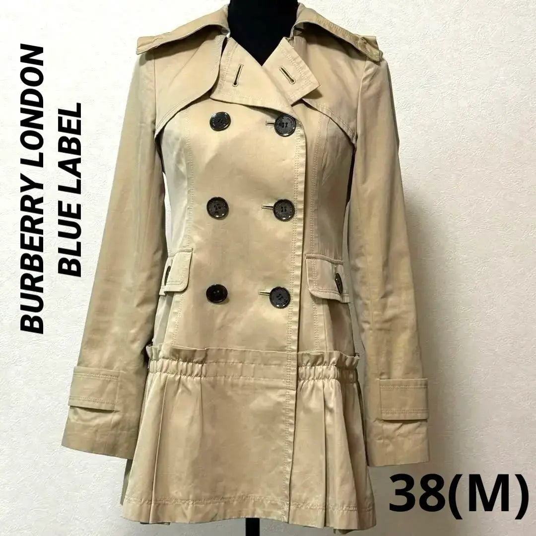 Burberry Blue Label Trench Coat Short Coat 38 M Novachk