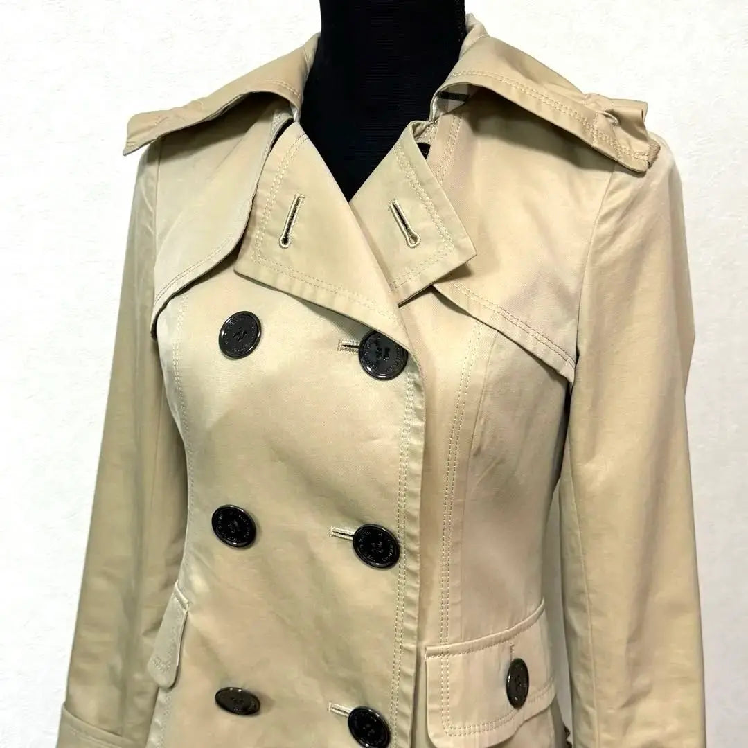 Burberry Blue Label Trench Coat Abrigo corto 38 M Novachk | バーバリーブルーレーベル トレンチコート ショートコート 38 Mノバチェック