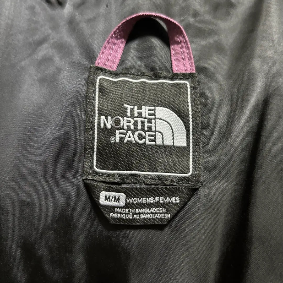 ☆ Rara chaqueta de plumas North Face morada 550 Phil Ladies M | ☆希少 ノースフェイス ダウンジャケット パープル 550フィル レディース M