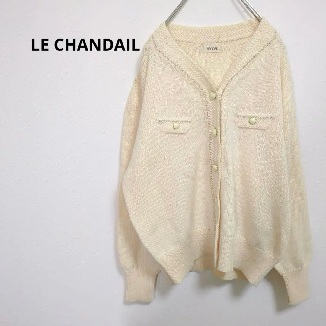 LE CHANDAIL * Tops Cárdigan Haori Lana Stretch 100 | LE CHANDAIL＊トップス カーディガン 羽織り ストレッチ ウール100