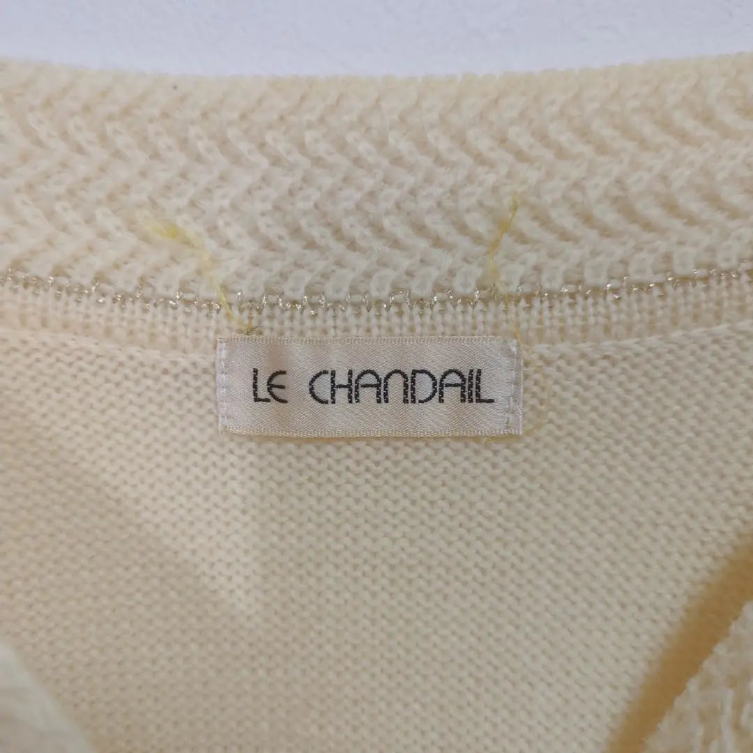 LE CHANDAIL * Tops Cardigan Haori Stretch Wool 100 | LE CHANDAIL＊トップス　カーディガン　羽織り　ストレッチ　ウール100